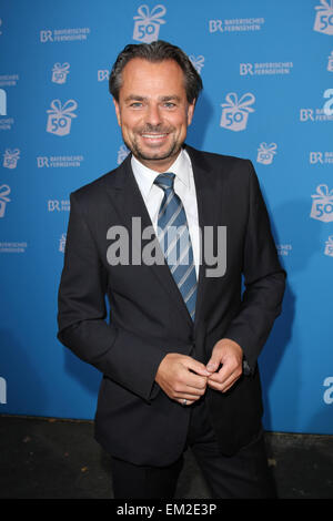 50. Jahrestag des deutschen regionalen Fernsehsenders Bayerischer Rundfunk im Studio 9 in den Studios der Bavaria Filmstadt Featuring: Michael Sporer wo: München, Deutschland: 11. Oktober 2014 Stockfoto