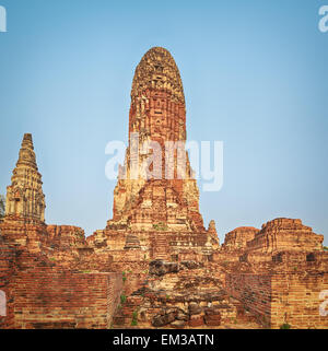 Wat Phra Ram. Geschichtspark Ayutthaya. Stockfoto