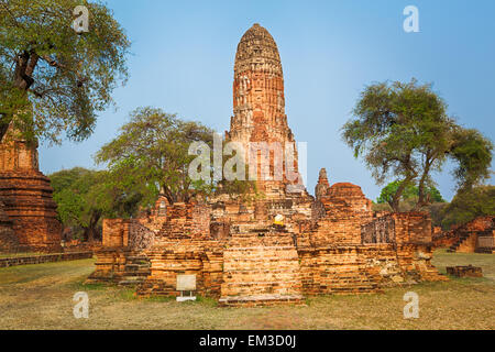 Wat Phra Ram. Geschichtspark Ayutthaya. Stockfoto