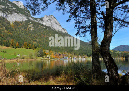 Hintersee Ramsau Berchtesgadener Land Oberbayern Deutschland Europa Stockfoto