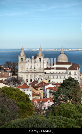 Mosteiro de São Vicente de Fora - Lissabon, Portugal Stockfoto