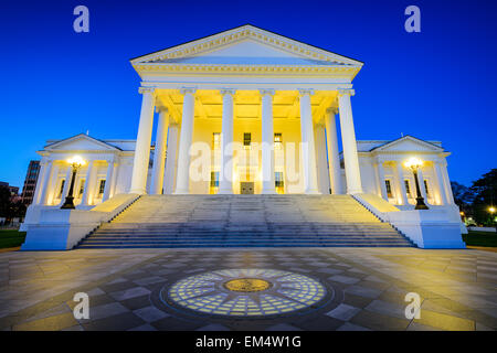 Kapitol von Richmond in Richmond, Virginia, USA. Stockfoto