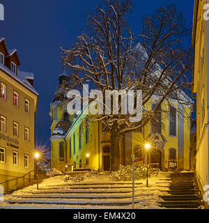 St.-Marien-Kirche in Suhl, Thüringen, Deutschland Stockfoto