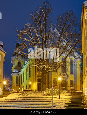 St.-Marien-Kirche in Suhl, Thüringen, Deutschland Stockfoto