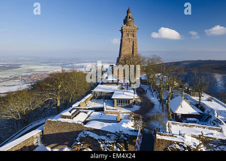 Kyffhäuser-Denkmal auf dem Kyffhaeuser, Thüringen, Deutschland Stockfoto