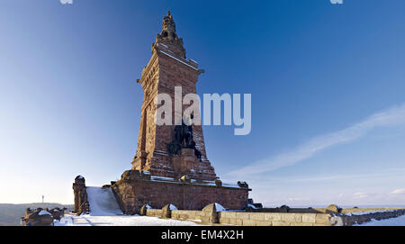 Kyffhäuser-Denkmal auf dem Kyffhaeuser, Thüringen, Deutschland Stockfoto