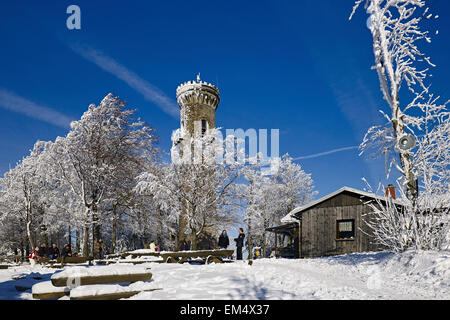 Kickelhahn-Turm am Kickelhahn, Thüringen, Deutschland Stockfoto