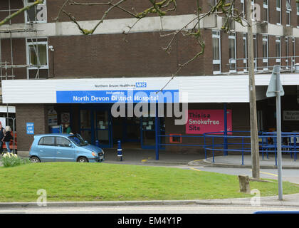 North Devon District Hospital, Raleigh Park, Barnstaple, North Devon Stockfoto