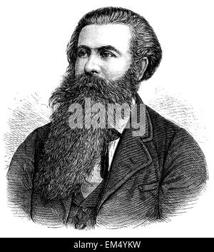 Karl Robert Eduard von Hartmann Stockfoto