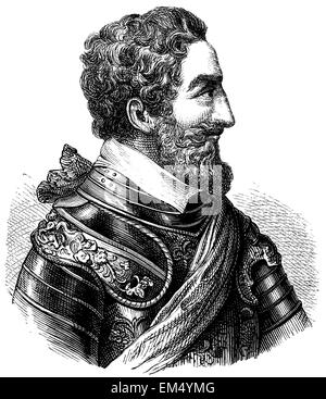 Heinrich IV., König von Frankreich (b. 13 Dezember 1553 starb 14. Mai 1610) Stockfoto