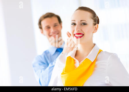 erfolgreiche Geschäftsfrau Stockfoto