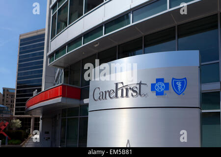 CareFirst BlueCross BlueShield Gebäude - Washington, DC USA Stockfoto