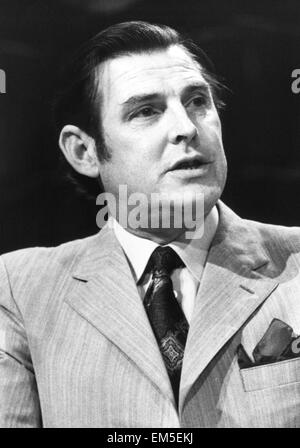 Stadtrat Trevor Jones, Präsident der Liberalen Partei, fotografiert während der Partys 1973 Konferenz in Southport, September 1973. Stockfoto