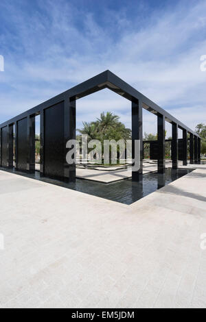 Die Weisheit Garten am neuen Mushrif Central Park in Abu Dhabi, Vereinigte Arabische Emirate Stockfoto