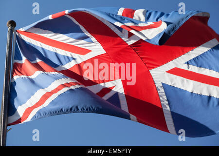 Die Nationalflagge des Vereinigten Königreichs. "Union Jack". Stockfoto