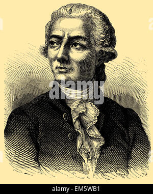 Antoine Laurent de Lavoisier (26. August 1743 - Mai 8, 1794), französischer Chemiker Stockfoto