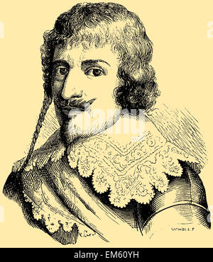 Christian IV. (1577 – 1648), König von Dänemark-Norwegen Stockfoto