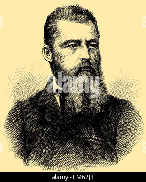 Ludwig Feuerbach (1804-1872), deutscher Philosoph und Anthropologe Stockfoto