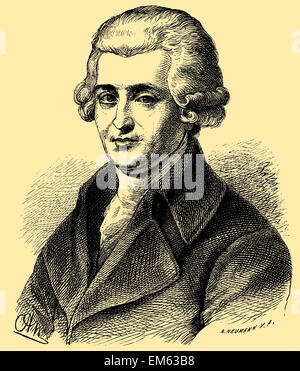 Joseph Haydn (1732-1809), österreichischer Komponist Stockfoto
