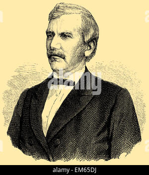 David Livingstone (1813 – 1873), schottischer Missionar Explorer Afrikas Stockfoto