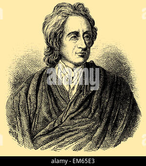 John Locke (1632 – 1704), englischer Philosoph Stockfoto