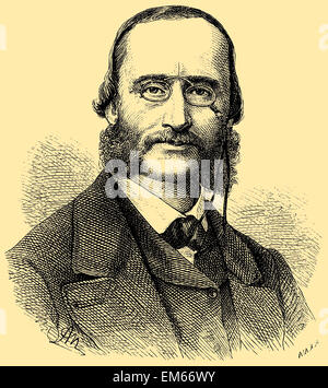 Jacques Offenbach (1819 – 1880), französischer Komponist Stockfoto