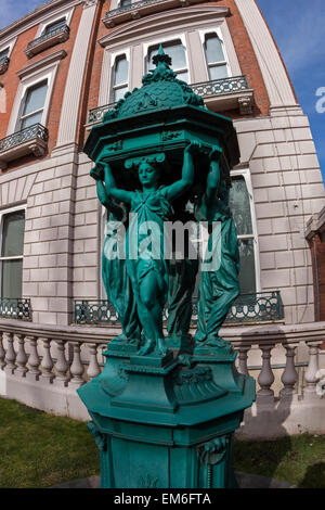 Wallace-Brunnen, die Wallace Collection, London Stockfoto