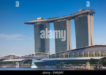 Das Marina Bay Sands, Singapur Stockfoto