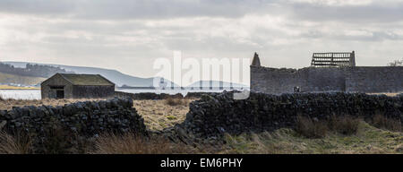 Grimwith Stausee Stockfoto