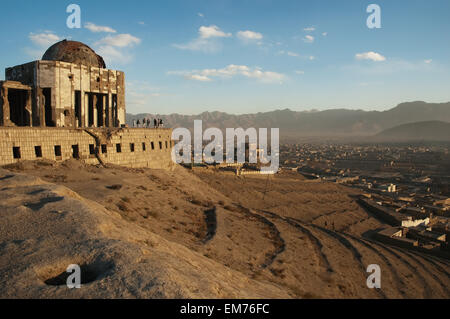 Mausoleum von König Mohammed Nadir Schah und Grab des Sultans Mohammed auf dem Tapa Maranjan Grat In Kabul, Afghanistan Stockfoto