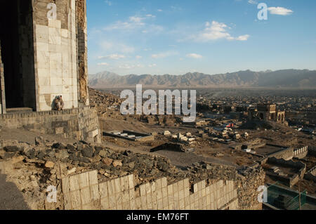 Mausoleum von König Mohammed Nadir Schah und Grab des Sultans Mohammed auf dem Tapa Maranjan Grat In Kabul, Afghanistan Stockfoto