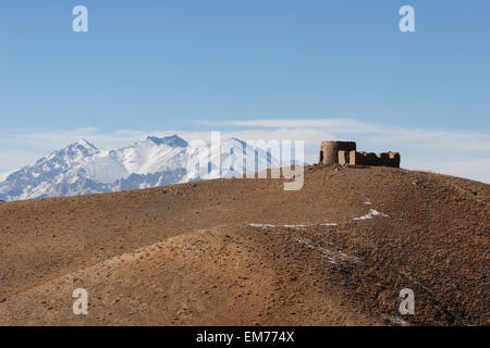 Qala (befestigte Residenz am Unai-Pass, Vardak Provinz, Afghanistan Stockfoto