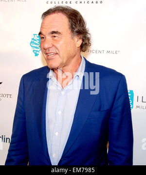 50. Chicago International Film Festival - Oliver Stone präsentiert der 25. Jahrestag Director Cut von "Natural Born Killers" und "Alexander: The Ultimate Cut" in der Feier von seinen 10. Geburtstag mit: Oliver Stone wo: Chicago, Illinois, USA bei: 12. Oktober 2014 Stockfoto