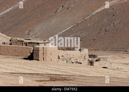 Qala (befestigte Residenz am Unai-Pass, Vardak Provinz, Afghanistan Stockfoto