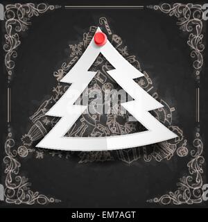 Frohe Weihnachten elegante Struktur. Stock Vektor