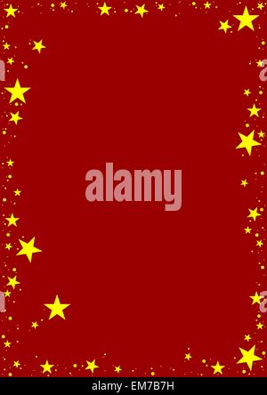 Sterne-Frame Stock Vektor