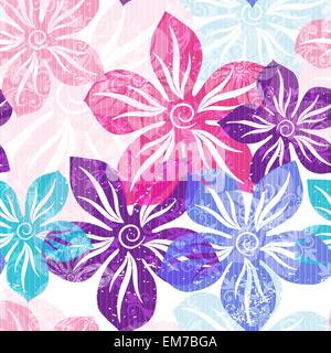 Nahtlose sanften Blumenmuster Stock Vektor