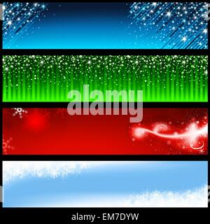 Urlaub-Banner Stock Vektor