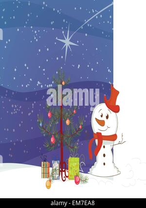 Weihnachtsbuchstaben Vektor-illustration Stock Vektor