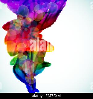 Helle abstrakte bunte Vektor Hintergrund. Stock Vektor