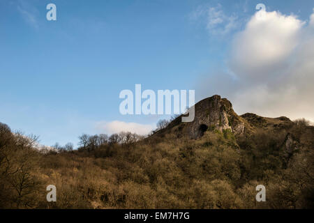 Thors Höhlenlandschaft im Peak District UK Stockfoto