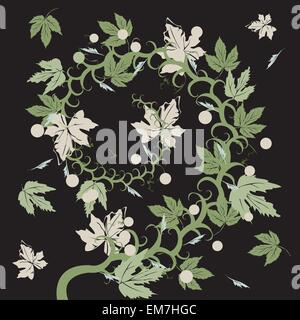 Weinrebe Stock Vektor