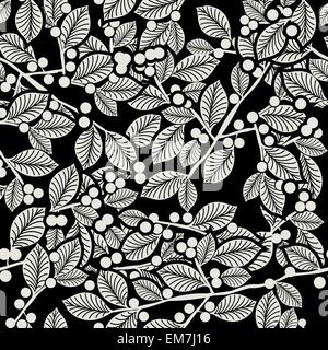 Nahtlose Blumentapete Stock Vektor