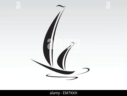 Piraten Schiff Vektor Stock Vektor