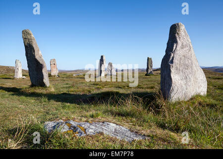 Callanish standing Stones, Isle of Lewis, Schottland Stockfoto