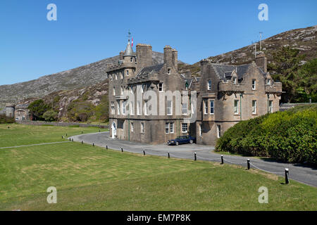 Amhuinnsuidhe Castle, Insel Harris, äußeren Hebriden, Schottland Stockfoto