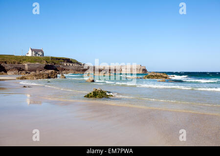 Hafen von Ness Strand, Lewis, Schottland Stockfoto