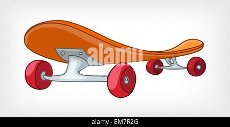Sonstige Skateboard Cartoon-Home Stock Vektor