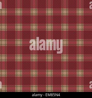 Nahtlose Tartan Plaid Textur Stock Vektor