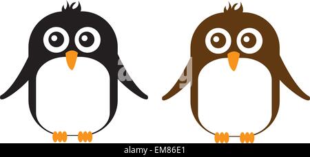 Pinguin cartoon Stock Vektor